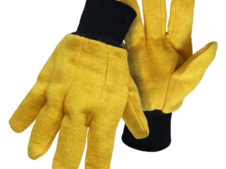 Cotton Poly Flannel Chore Gloves - Large 1 Pair by Boss Online