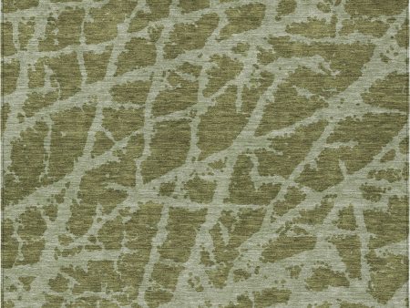 Piper Looms Chantille Organic ACN501 Olive Area Rug For Cheap