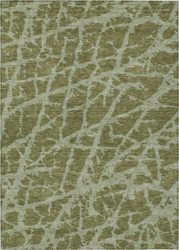 Piper Looms Chantille Organic ACN501 Olive Area Rug For Cheap