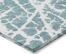 Piper Looms Chantille Organic ACN501 Teal Area Rug For Discount