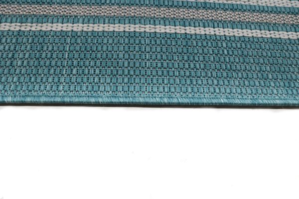 Bashian Lanai L126-LAN101 Aqua Area Rug Online Hot Sale