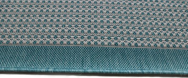 Bashian Lanai L126-LAN102 Aqua Area Rug Online now