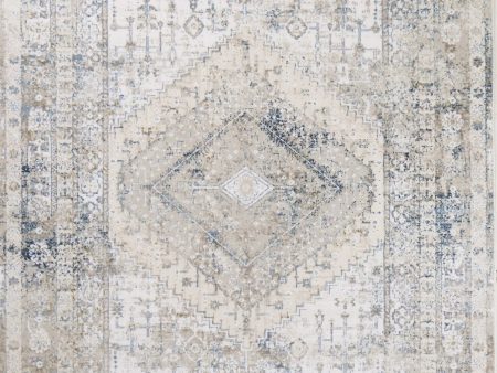 Bashian highland H117-HLD305 Ivory Blue Area Rug Sale