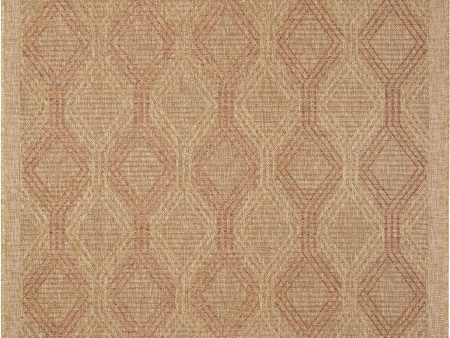 Trans Ocean Sahara 7186 14 Links Terracotta Area Rug Online now