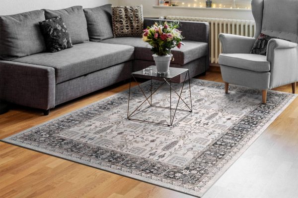 Dynamic Rugs Carson 5225 Ivory Black Area Rug Online Hot Sale