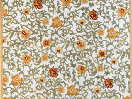 Bashian Veranda V107-VR111 Ivory Rust Area Rug Online