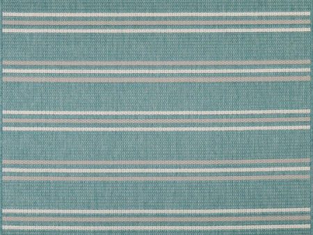 Bashian Lanai L126-LAN101 Aqua Area Rug Online Hot Sale