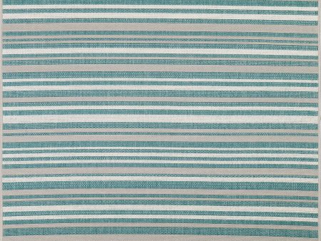 Bashian Lanai L126-LAN103 Aqua Area Rug Cheap