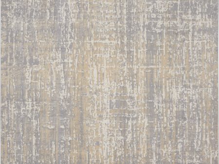 Calvin Klein Ck005 Enchanting ECH04 Grey Beige Area Rug Online now