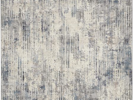 Calvin Klein CK022 Infinity IFN04 Ivory Grey Blue Area Rug Online